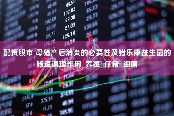配资股市 母猪产后消炎的必要性及猪乐康益生菌的肠道调理作用_养殖_仔猪_细菌